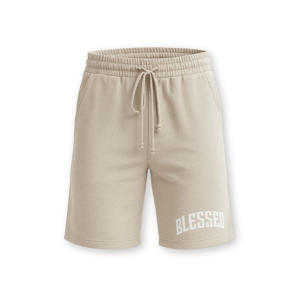MENS PRINTED CORD SET- LIGHT SAND