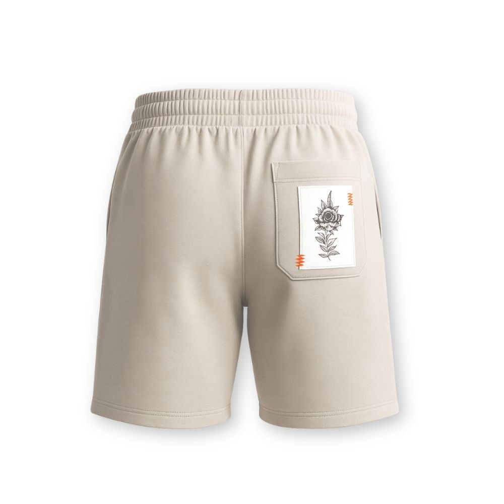 MENS PRINTED CORD SET- LIGHT SAND