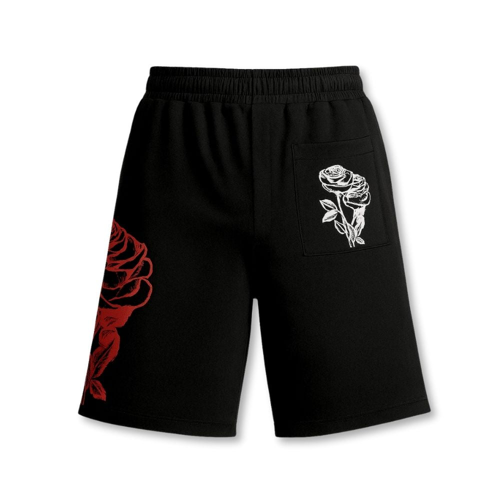 MENS PRINTED CORD SET- BLACK