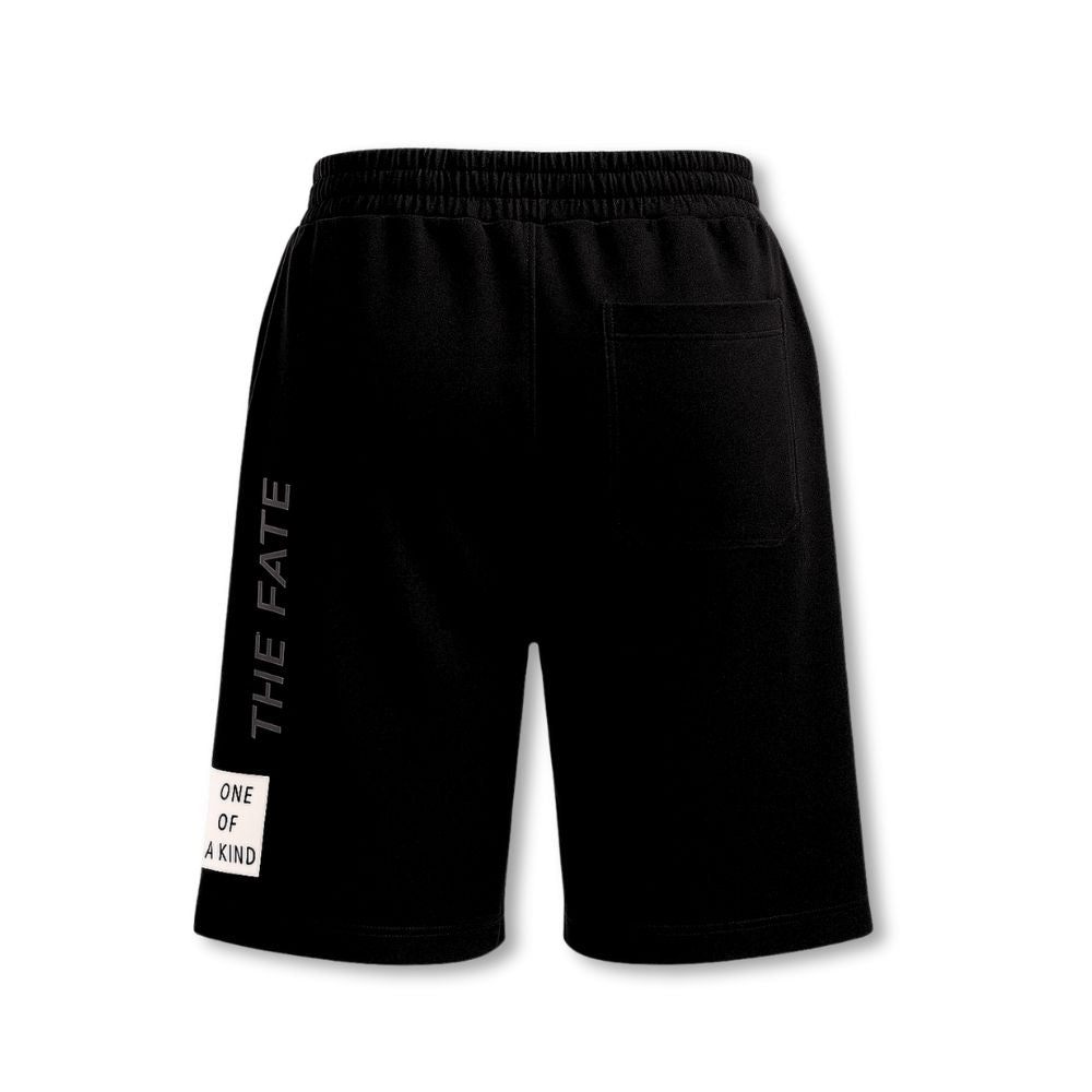 MENS PRINTED CORD SET- BLACK