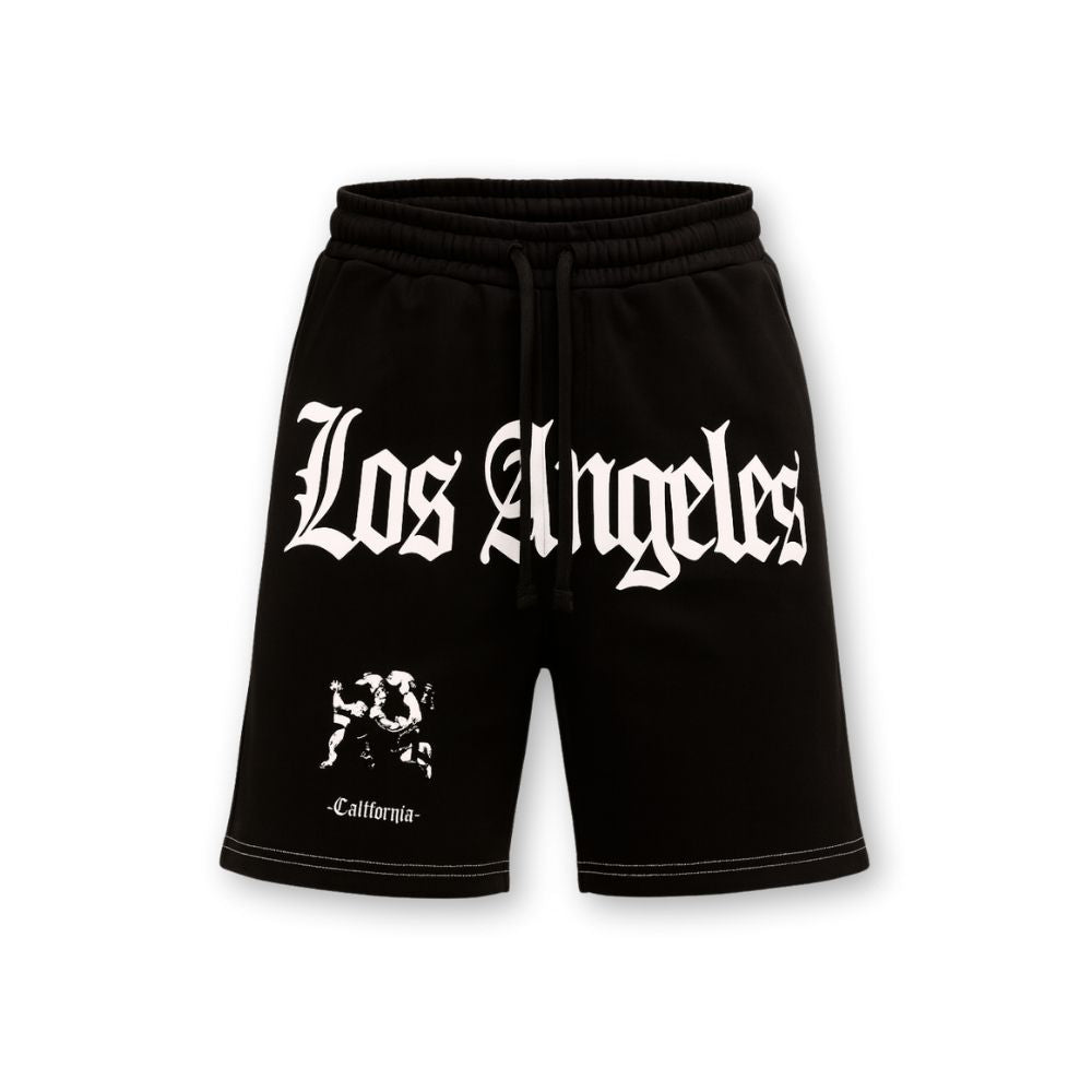 MENS PRINTED CORD SET- BLACK