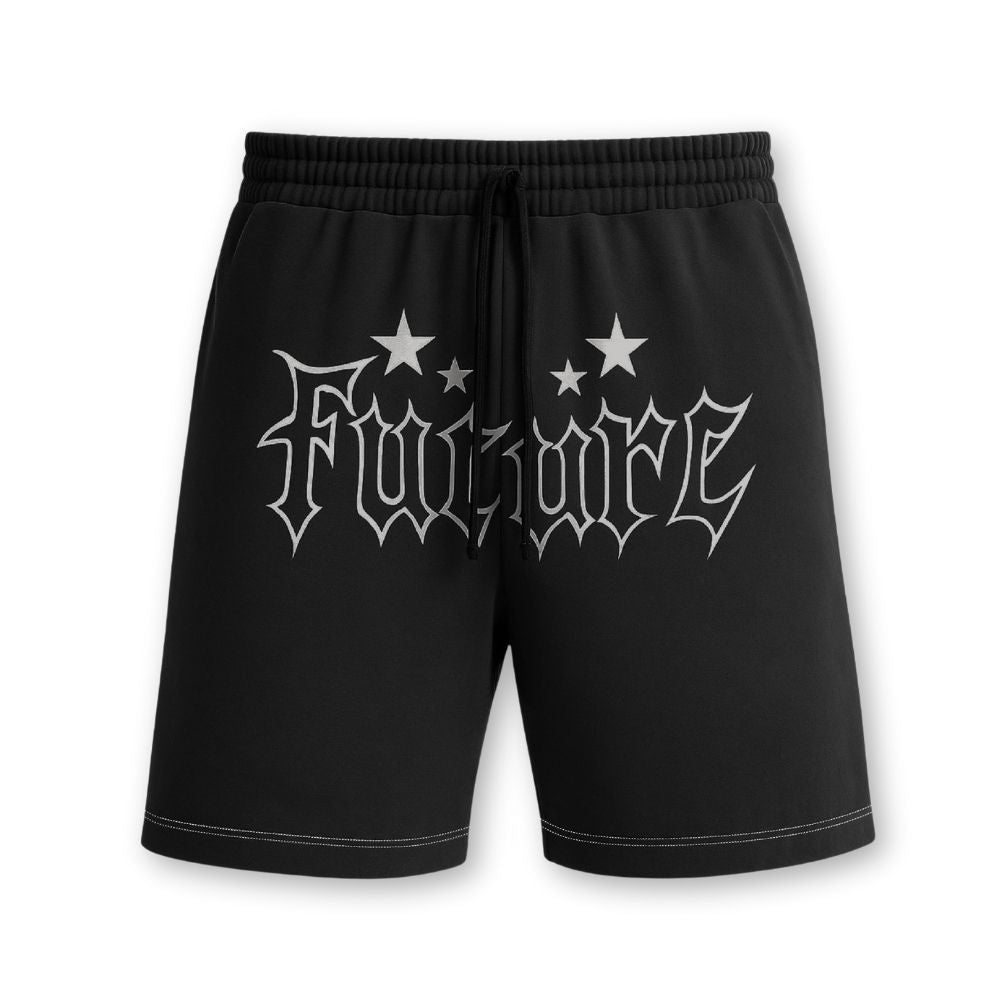MENS PRINTED CORD SET- BLACK
