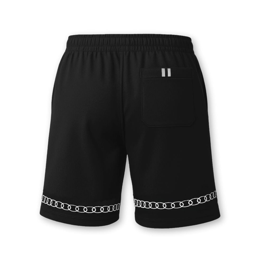 MENS PRINTED CORD SET- BLACK
